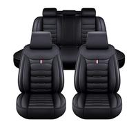 EEASSA Ensembles Housses Siège Cuir Voiture pour BMW Serie 5 Series 5er G31 Touring Wagon Estate 2017-2023, Imperméables Protection Coussin Confortable Respirant Antidérapants Couvre Interieur,A