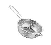 EEASSA Filtre alimentaire passoire panier maille acier cuillère cuisine riz bol inox écumoire lavage légumes fruits lavage passoires drain métal (taille : 42,8 x 25,8 x 8,5 cm)
