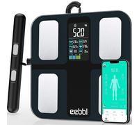 EEBBL Balance de poids pour graisse corporelle avec poigne 20 analyseur biologique corporel prcis pese numrique pour salle de bain balance Bl