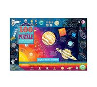 eeboo Aged 5 Plus Solar System Puzzle Game 100 Piece Set