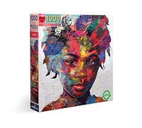 eeBoo Angela Puzzle 1000 pièces pour Adulte en Carton recyclé, PZTANG, Multicolore