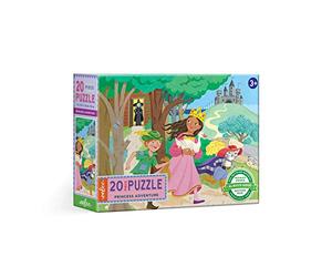 eeBoo Aventure de Princesse Puzzle 20 pièces pour Enfant de 3 Ans et Plus, PZPAV