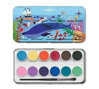 eeBoo - Boite fer AquarelLe - Dans la mer