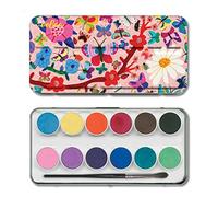 eeBoo - Boite Fer Aquarelle - Papillons