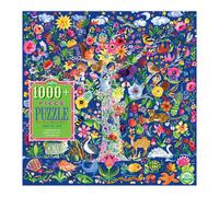 eeBoo Piece and Love Tree of Life 1000 piece square adult Jigsaw Puzzle