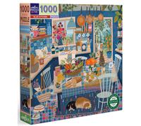 Eeboo - Puzzle 1000 Pcs - Blue Kitchen - (Epztbuk
