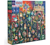 Eeboo - Puzzle 1000 Pcs - Holiday Ornaments - (epzthyo)