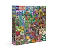 Eeboo - Puzzle 1000 Pièces Alchemist's Greenhouse - Puzzle Adulte 1000 Pièces - Dimensions 58.5 cm x 58.5 cm