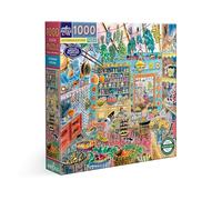 Eeboo - Puzzle 1000 Pièces Cuisine Victorienne - Puzzle Adulte 1000 Pièces en Carton - Dimensions 58.5 cm x 58.5 cm