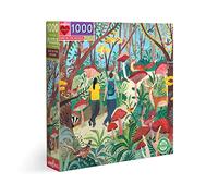 Eeboo - Puzzle 1000 pièces Hike in The Woods - Puzzle 1000 pièces en Carton recyclé - PZTHKW
