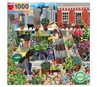 Eeboo - Puzzle 1000 pièces Urban Gardening - Puzzle 1000 pièces en Carton recyclé - PZTUBG