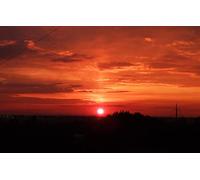 eeboo Puzzle 500,beauté Naturelle,Soleil,Coucher de Soleil 52x38CM