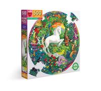 Puzzle Unicorn garden - 500 pcs - Eeboo
