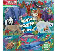 EEBOO Puzzle carré Planète Terre 1000 pièces