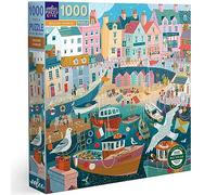 Puzzle 1000 pièces Eeboo Seaside Harbor