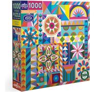 Puzzle 1000 pièces Eeboo Sunshine Garden