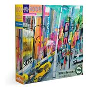 eeBoo - TIMES SQUARE - Puzzle Adulte 1000 Pièces En carton - Illustration de Times Square - PZTTMS
