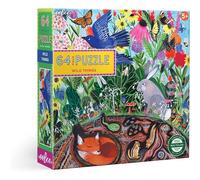 Eeboo: Wild Things Puzzle de 64 pièces, Aide au développement de la Reconnaissance des Motifs, de la Forme et des Couleurs, Offre aux Enfants Un défi, à partir de 5 Ans