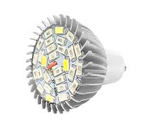 EECOO 28W 28LED Ampoule Lampe de Croissance Eclairage Plein Spectre avec 7 Longueur d'onde Horticulture Ampoule AC 85-265V pour des Plantes Fleurs et des Légumes Intérieur Serre Jardin GU10