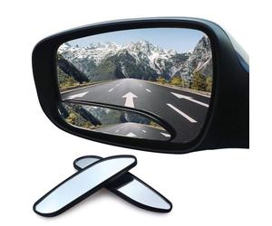 EEEKit 2Pcs Universel Grand Angle Convexe Vue Arrière Miroir De Tache Aveugle Pour Voiture, Miroirs D'angle Mort Pour Voitures