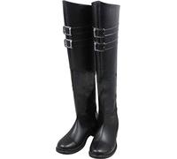 EEGzha Cosplay bottes botte chaussures chaussure made for Final Fantasy 7 Genesis Rhapsodos