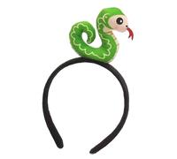 Eehn Hair Band Year of the Snake, Peluch Hair Band with Snake, Cartoon Animaux, Accessoires de cheveux pour les costumes 2025, Accessoires photo