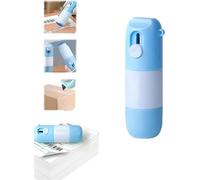 Eeiiey Fluide correcteur de papier thermique avec couteau de déballage - Fluide de protection des données de papier thermique, fluide de correction de protection anti-fuite pour étiquettes de paquets,