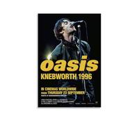 EEILASE Poster du film Oasis Knebworth 1996 - Décoration murale sur toile - 60 x 90 cm - Sans cadre - Oasis Knebworth 1996