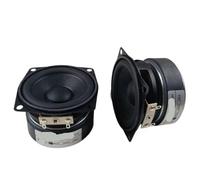 eejinwen 2 pièces 2.5 Pouces Audio Gamme complète Haut-Parleur 4 ohms 25W HiFi Musique Puissance Haut-Parleur Maison Intelligente Haut-Parleur