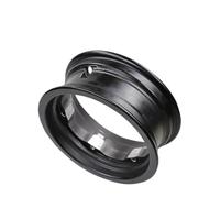 eejinwen Anneau de moyeu de Moteur Amovible for Scooter électrique KAABO Wolf King GTR & Max 12 Pouces, Moteur Tubeless 72v 2000w, Jante de Roue séparable