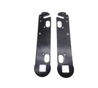 eejinwen Bras oscillant de Direction Avant et arrière for Trottinette électrique KU-Goo G2 Pro 10 Pouces, pièces de Rechange for Support d'amortisseur Gauche et Droit(Front 1 Pair)