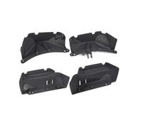 eejinwen Châssis for SCX10 à empattement de 313 mm avec Garde-Boue de Transmission préfixé à 2 Vitesses for 1/10 RC(Fender Set)
