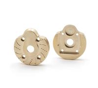 eejinwen Couvercle de boîtier d'essieu de Portail Lourd en Laiton, Accessoires de Mise à Niveau for 1/10 RC for Axial SCX10 III UTB10