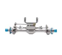 eejinwen Essieu Droit Avant et arrière en Aluminium SCX24, avec Lien de Direction hydraulique, for pêne Dormant for SCX24 1/24 C10, 90081(White)