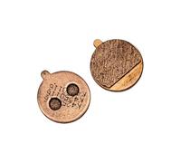eejinwen Plaquettes de Frein for Trottinette électrique Nin-ebot F3 F3 Pro, pièces de Rechange for Roue Avant, Frein à Disque Semi-métalliques