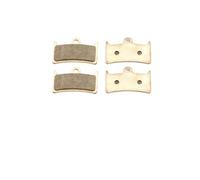 eejinwen Plaquettes de Frein hydrauliques à Quatre Pistons for la Version 2024 for Tev-erun for Fig-hter for Supreme 7260R/Ultra Scppter Pièces de Plaquettes de Frein à 4 Pistons(2 Pair)