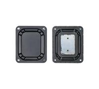 eejinwen Radiateur Passif for Basses, Plaque vibrante for Caisson de Basses, Assistance for Haut-Parleur, auxiliaire Basse fréquence for pièces Audio, 2 pièces