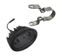 eejinwen Support de lumière Frontale for Michael Sha Viper E 2 Max, Lampe for E 3 Max, feu Avant de 11 Pouces, Accessoires for Scooter électrique(Light with Bracket)