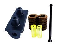 eejinwen Support de Ressort arrière for Kaa-bo M10 x 128, vis de Verrouillage, Ressort de Suspension, Barre en PU, pièce de Rechange, Compatible avec Kaa-bo for Scooter électrique Wolf X(1 Set)