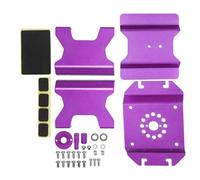 eejinwen Support de Voiture RC en Aluminium avec Support de Choc for Chenille RC 1/24 1/18 1/16 for MJX SCX24 TRX4M FCX18 FCX24(Purple)