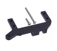 eejinwen Support d'essieu Avant en Aluminium CNC, Support de Montage Servo for Voiture sur chenilles 1/10 RC for pièces de Mise à Niveau for TRX4(Zwart)