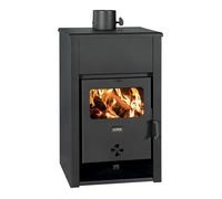EEK A - Prity K2 D Poêle à bois 11,6 kW - Chauffage au bois pour pièces à vivre