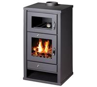EEK A Victoria 05 Deluxe F Poêle à bois avec four, cheminée, poêle à bois 11,3 kW