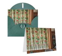 Eekstdbn Cartes de vœux vintage avec plantes bohèmes avec toutes les occasions cartes d'invitation, carte de vacances, carte d'anniversaire