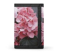 Eekstdbn Portefeuille à trois volets, porte-cartes et porte-monnaie fin et élégant avec fermeture éclair pour homme et femme