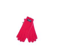 EEM gants enfant tricotés, coton doux, doublure thermique Thinsulate, rouge M - 122-134