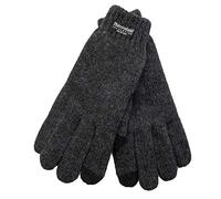 EEM gants pour enfants, coton doux, doublure thermique Thinsulate, fonction tactile, anthracite XL