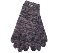EEM gants pour enfants, coton doux, doublure thermique Thinsulate, fonction tactile, noir-anthracite S