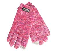 EEM gants pour enfants, coton doux, doublure thermique Thinsulate, fonction tactile, pink mix L