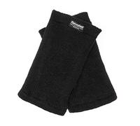 EEM gants tricotés pour hommes, chauffe-poignets, laine douce, doublure thermique Thinsulate, trou pour le pouce pratique, noir onesize